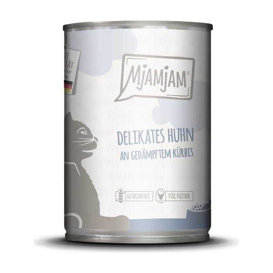 MjAMjAM delikates Huhn an gedämpftem Kürbis