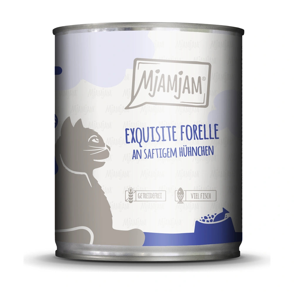 MjAMjAM exquisite Forelle an saftigem Hühnchen