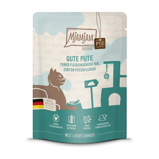 MjAMjAM Quetschie - Purer Fleischgenuss - gute Pute pur