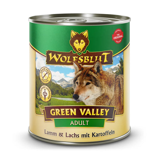 Wolfsblut Green Valley Adult - Lamm & Lachs mit Kartoffel