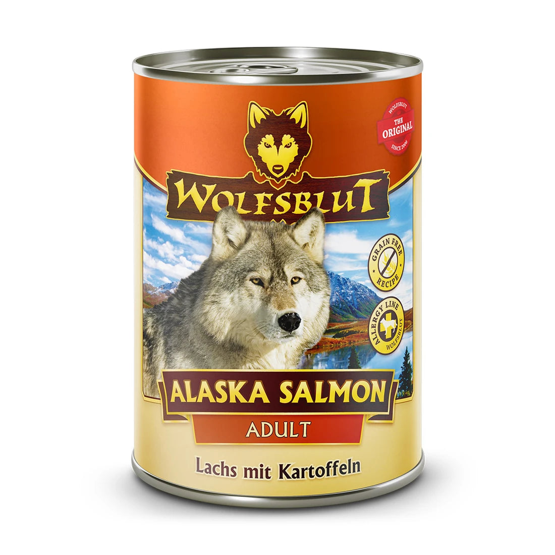 Wolfsblut Alaska Salmon Adult - Lachs mit Kartoffel 395g