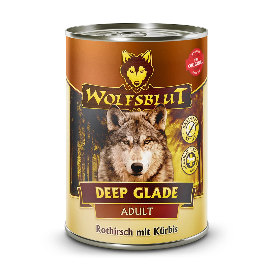 Wolfsblut Deepglade Adult - Rothirsch mit Kürbis 395g