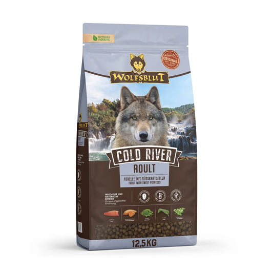 Wolfsblut Cold River Adult - Forelle mit Süßkartoffel