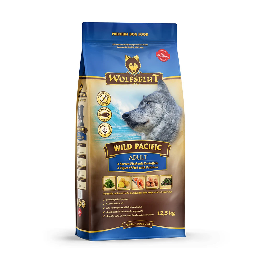 Wolfsblut Wild Pacific Adult - Fisch mit Kartoffel