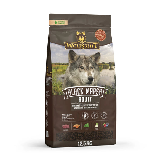 Wolfsblut Black Marsh Adult - Wasserbüffel mit Süßkartoffel