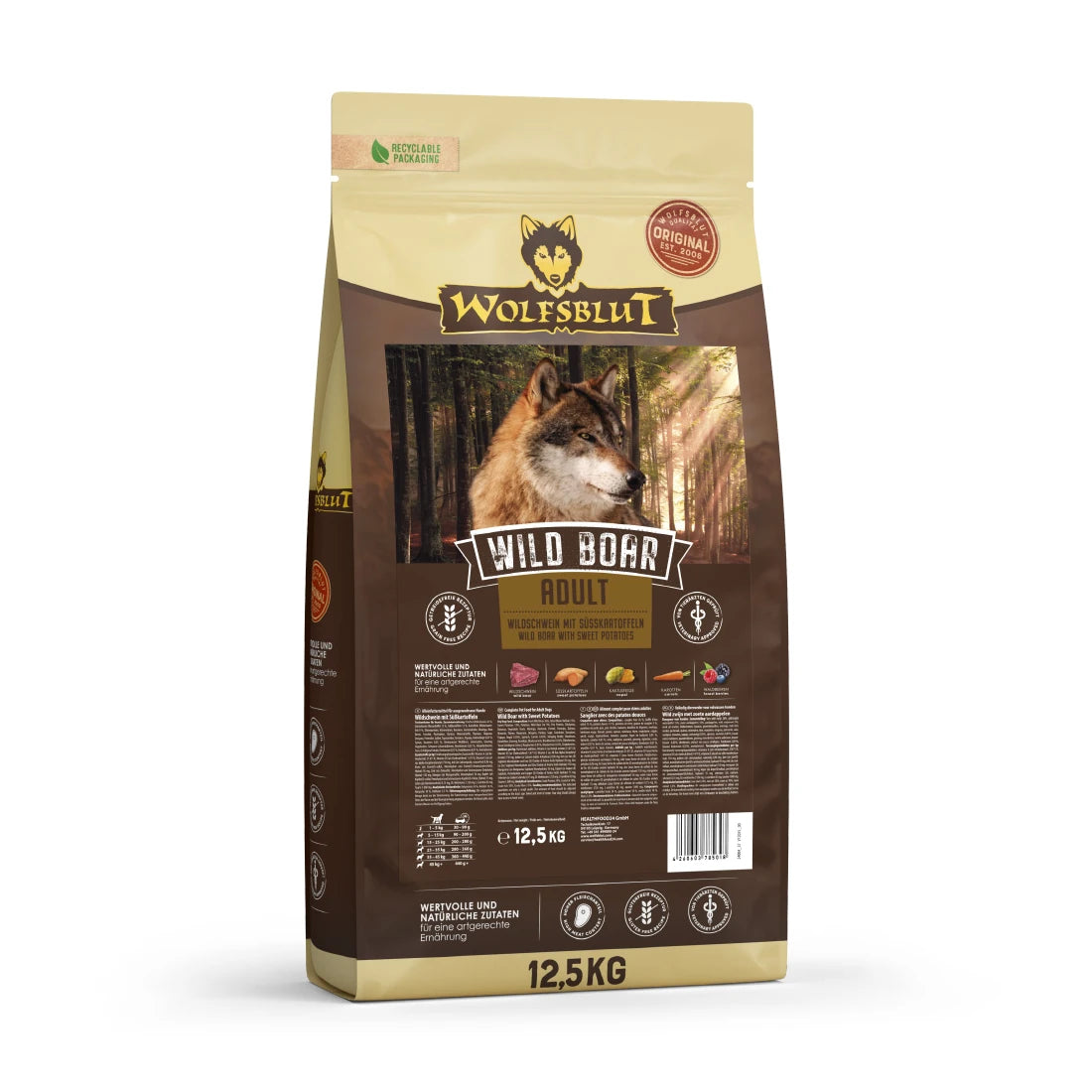 Wolfsblut Wild Boar Adult - Wildschwein mit Kartoffel