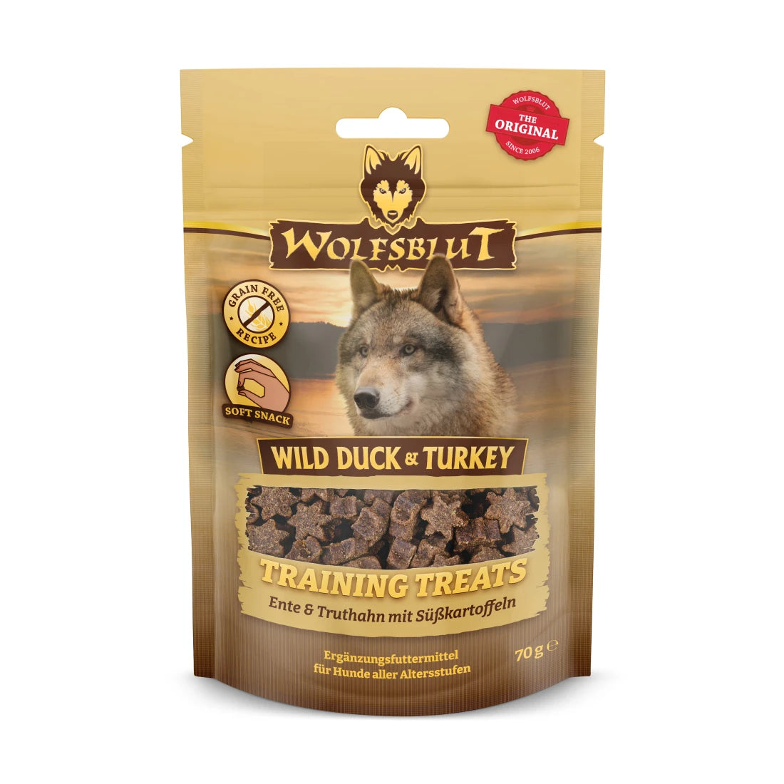 Wolfsblut Wild Duck & Turkey Training Treats - Ente & Truthahn 70g
