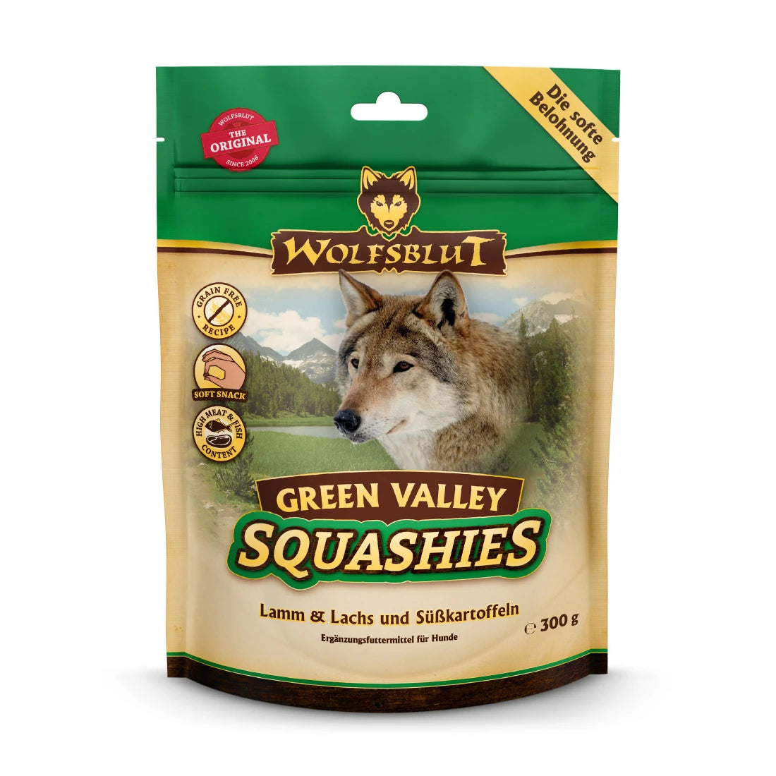 Wolfsblut Green Valley Squashies - Lamm & Lachs mit Kartoffel 300g