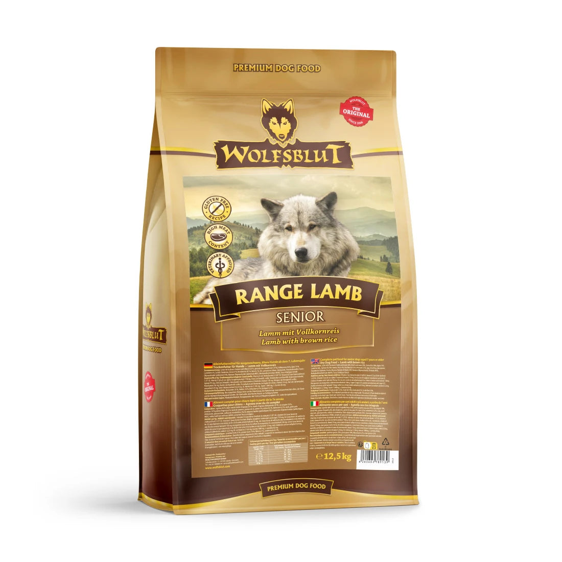 Wolfsblut Range Lamb Senior - Lamm mit Reis 12,5kg