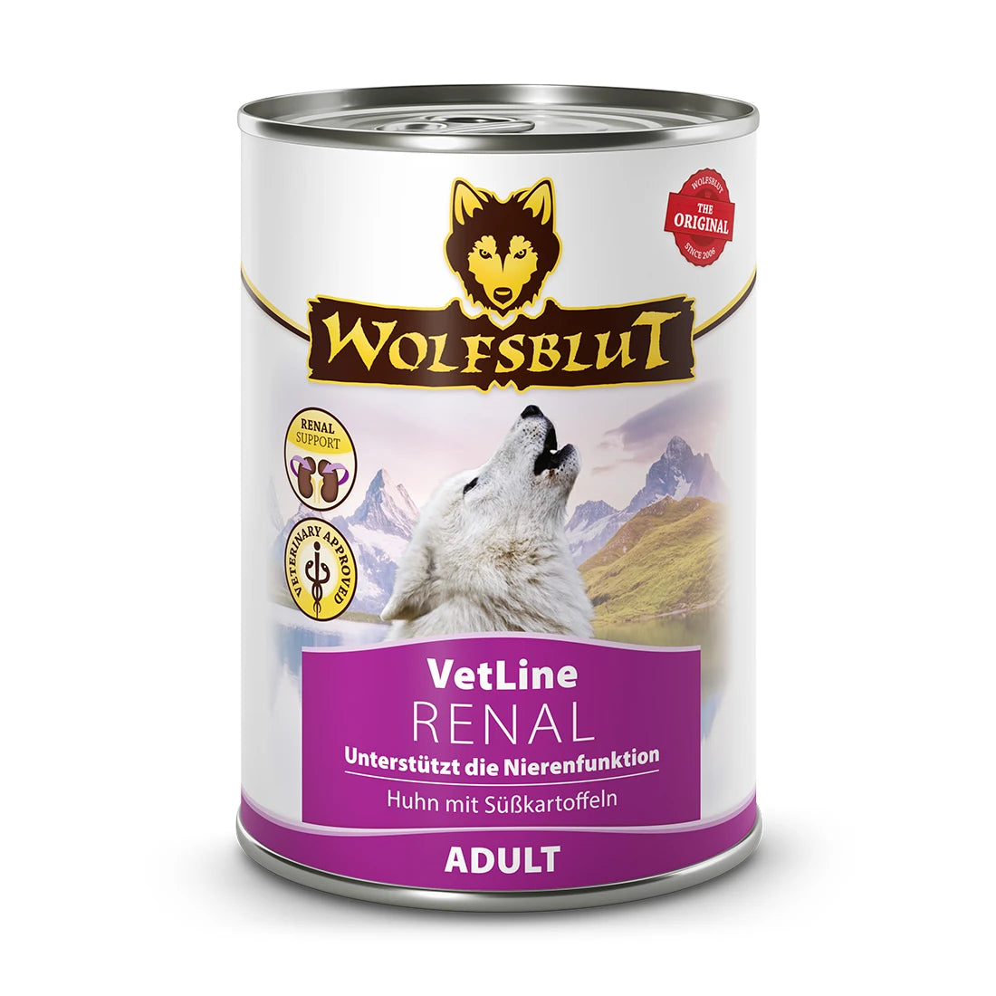 Wolfsblut Renal - Huhn mit Süßkartoffel 395g