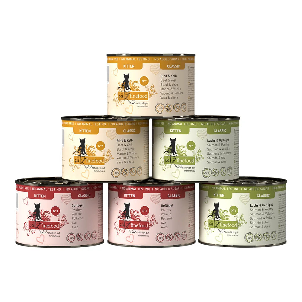 Catz finefood Kitten Multipack 6x200g