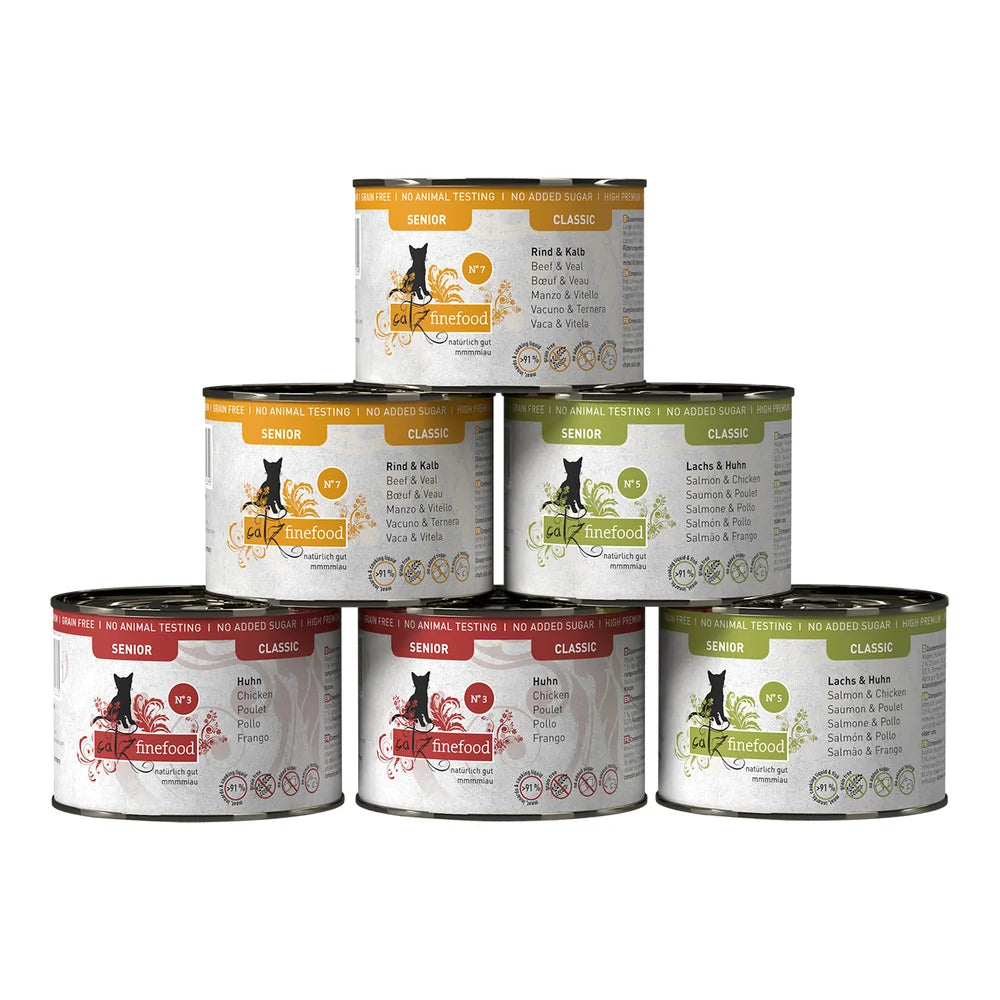 Catz finefood Senior Collection I 6x200g
