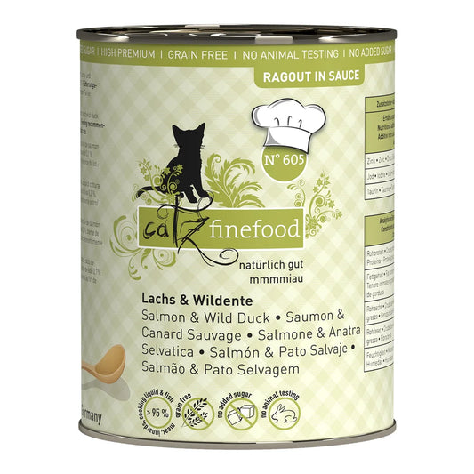 Catz finefood RAGOUT Lachs & Wildente