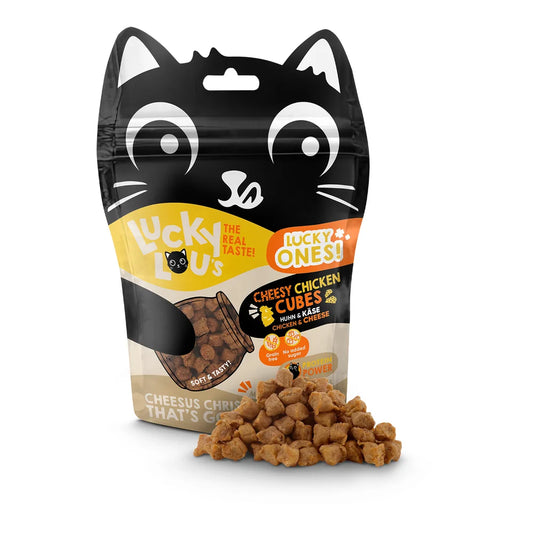 Lucky Lou Lucky Ones Cubes Huhn & Käse 80g