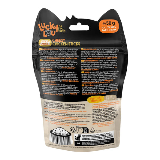 Lucky Lou Lucky Ones Sticks Huhn & Käse 50g