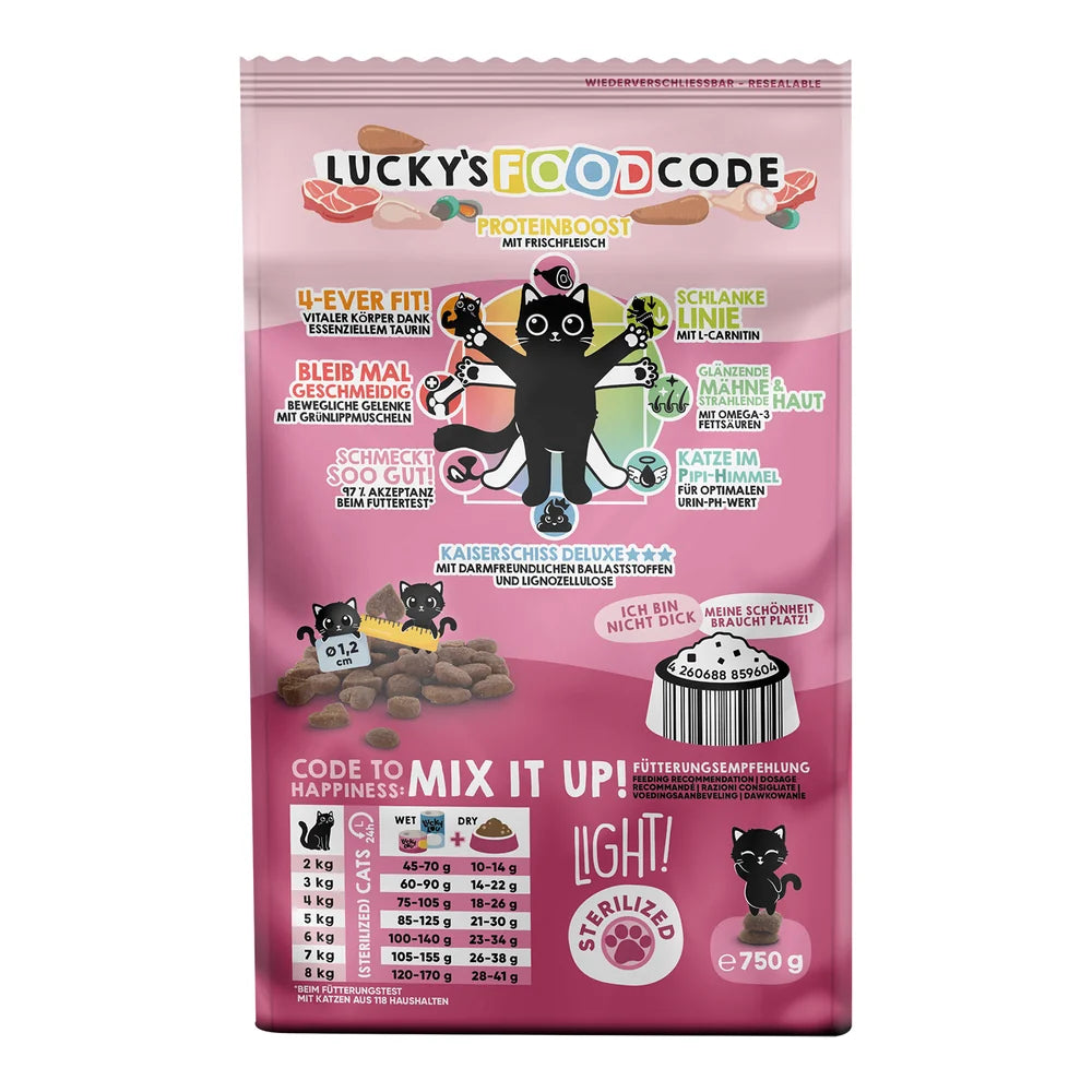 Lucky Lou Food Code Light Geflügel & Lamm
