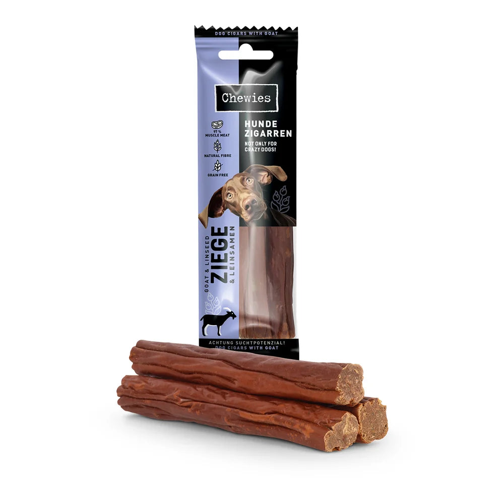 Chewies HUNDEZIGARREN Ziege 75g