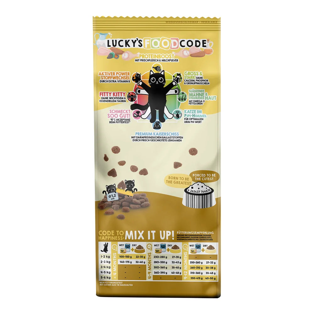 Lucky Lou Food Code Kitten Geflügel & Huhn