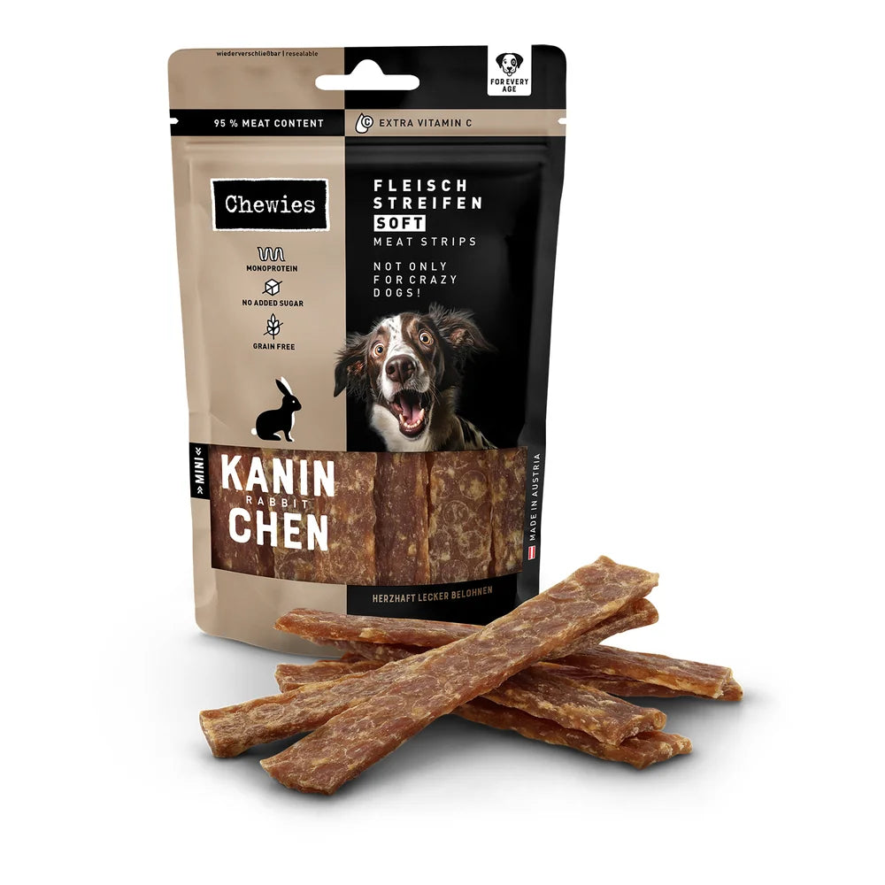 Chewies FleischstreifenSOFT Mini Kaninchen 70g