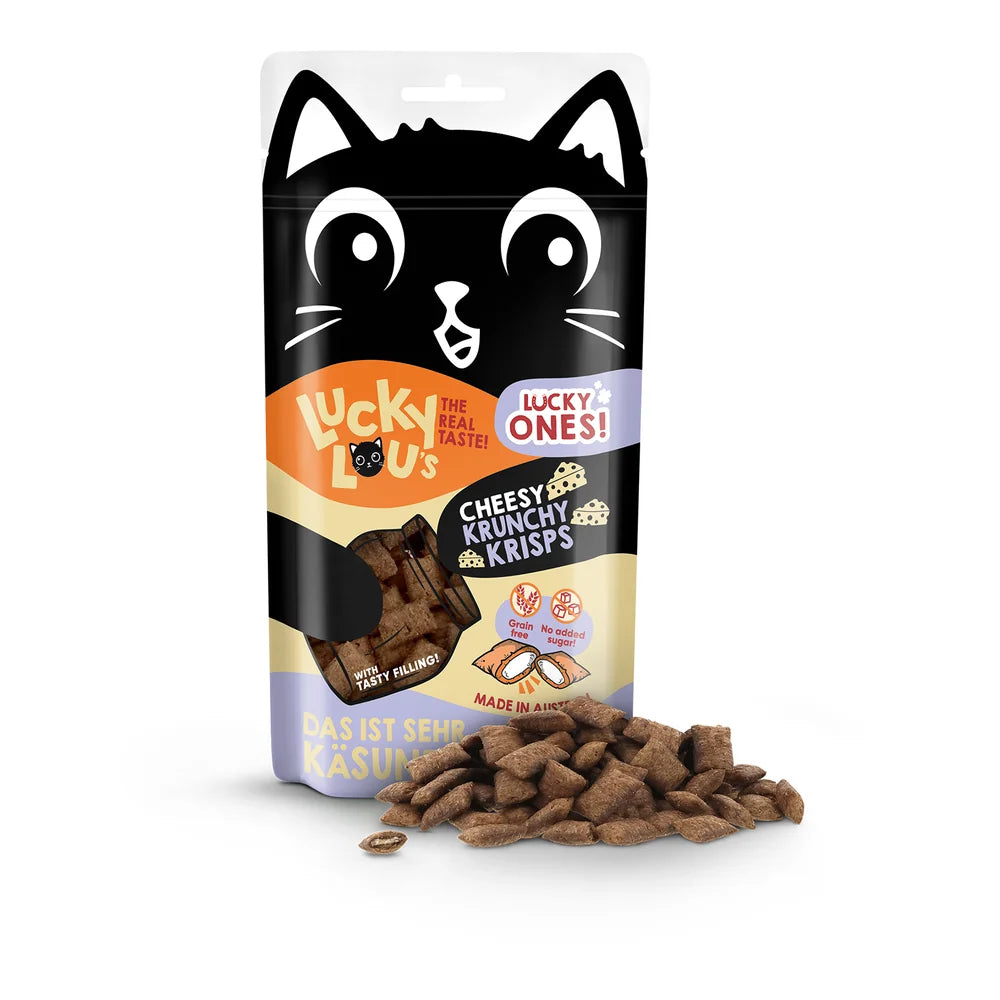 Lucky Lou Lucky Ones Krunchy Krisps Huhn & Käse 60g