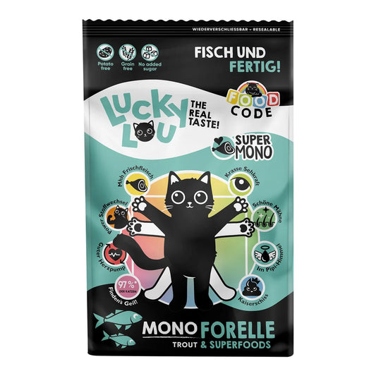 Lucky Lou Food Code Mono Forelle