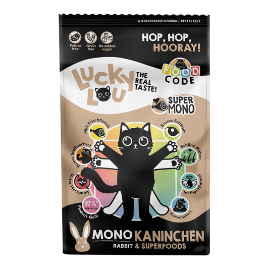 Lucky Lou Food Code Mono Kaninchen