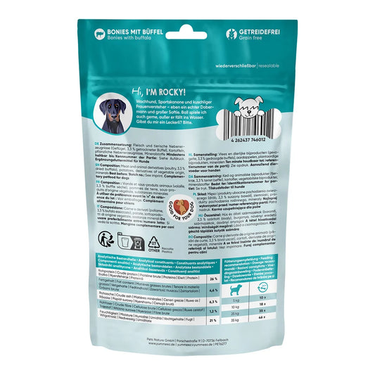 yummeez SOFT BONIES mit Büffel 165g