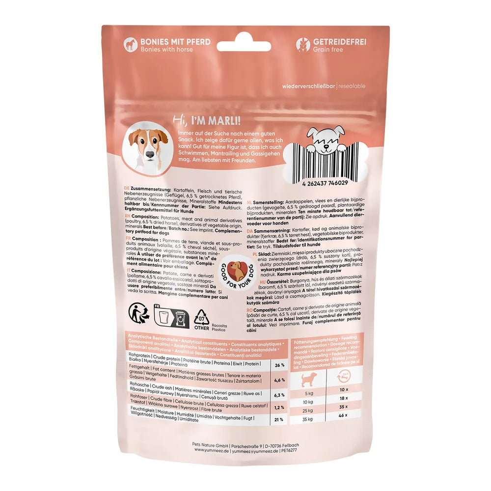 yummeez SOFT BONIES mit Pferd 165g