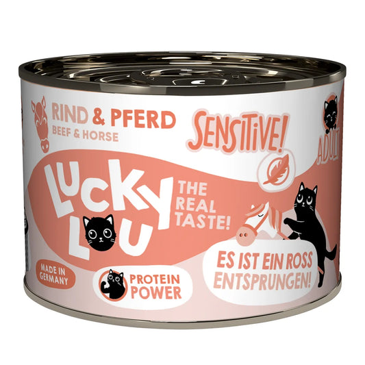 Lucky Lou Lifestage Sensitiv Rind & Pferd