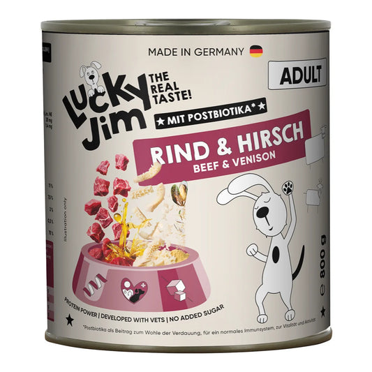 Lucky Jim Adult Rind & Hirsch