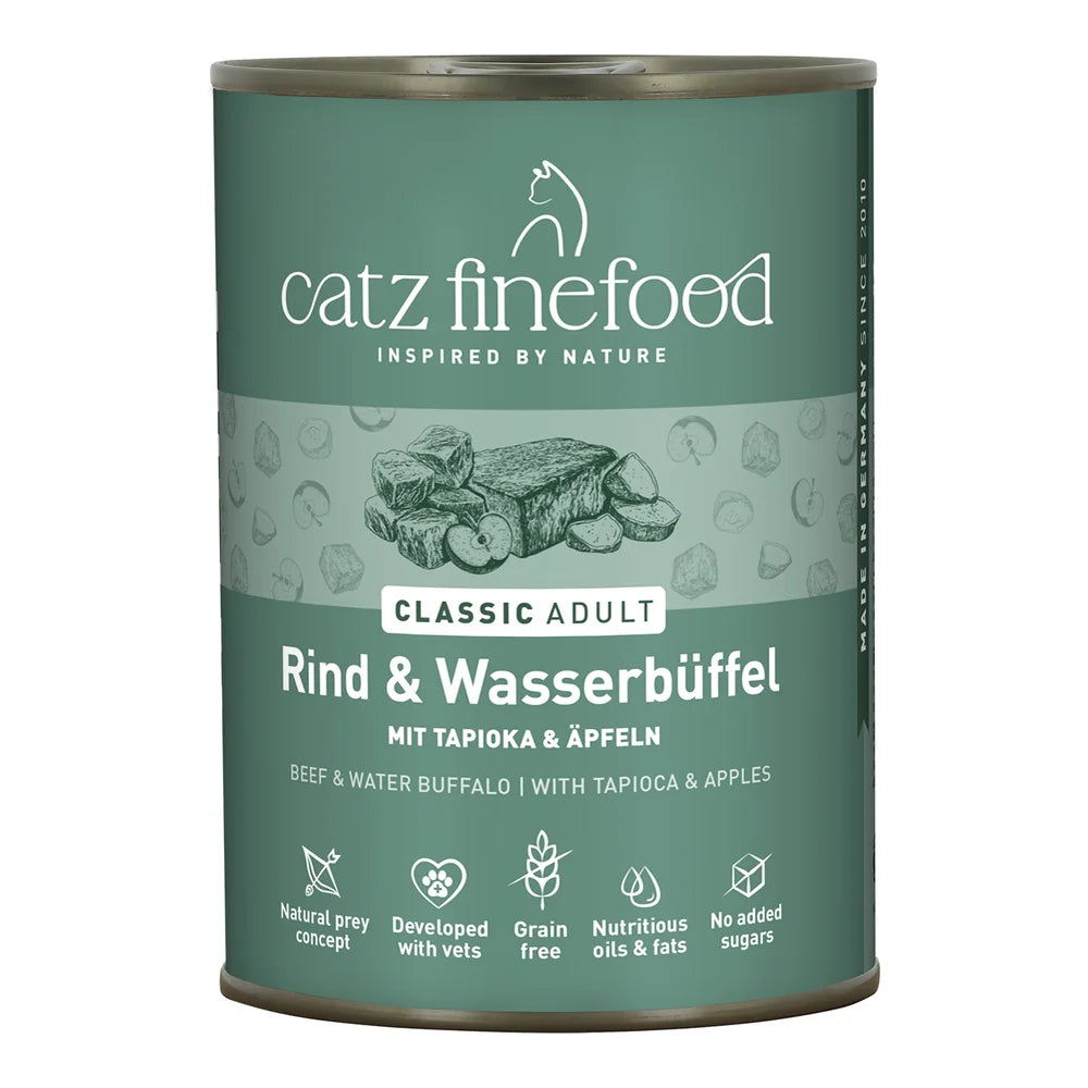 Catz finefood CLASSIC Rind & Wasserbüffel