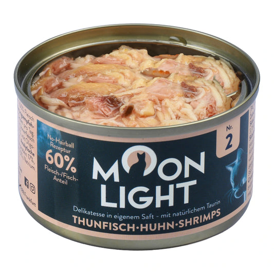 Moonlight Dinner Thunfisch, Huhn & Shrimps 80g