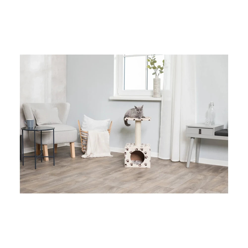 TRIXIE Kratzbaum Zamora, 60cm, beige mit Pfoten