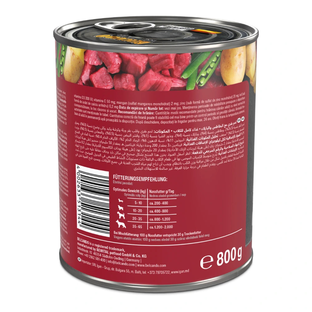 Belcando® Rind mit Kartoffel & Erbsen