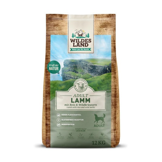 Wildes Land Lamm mit Reis