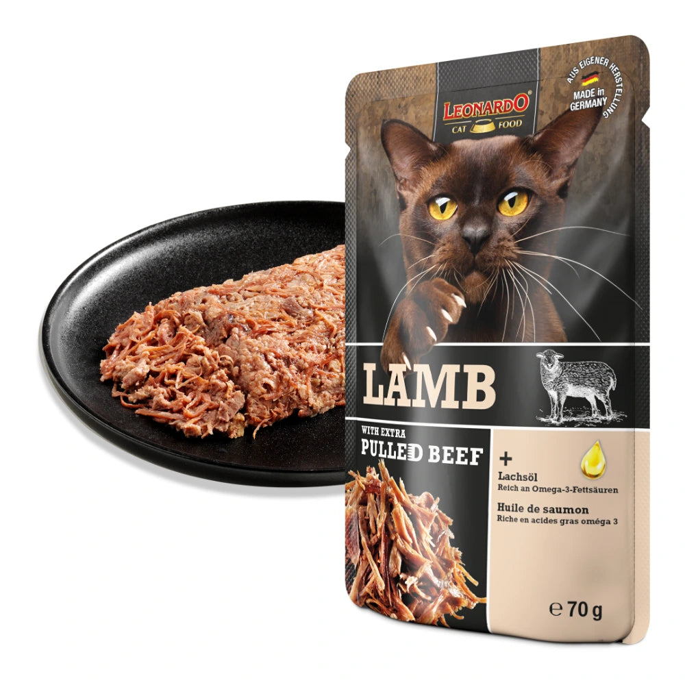 Leonardo® Lamb & Extra Pulled Beef 70g