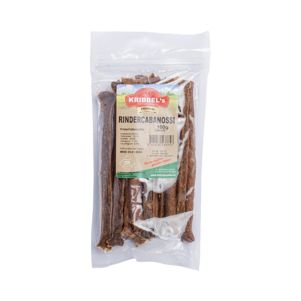 Kribbel's PURE Rinder Cabanossi 100g