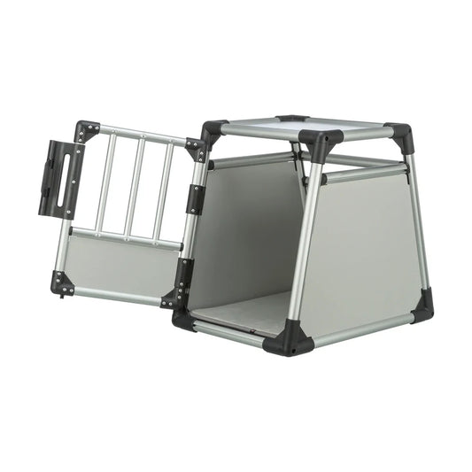 TRIXIE Transportbox Aluminium, S: 46x56x60cm - 39340