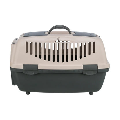TRIXIE Transportbox Capri 2, XS-S: 37x34x55cm - dunkelgrau/blush