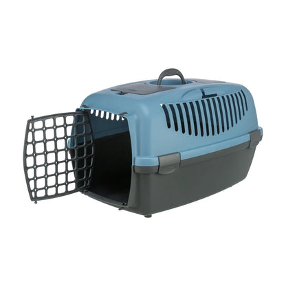 TRIXIE Transportbox Capri 3, S: 40x38x61cm - dunkelgrau/blau