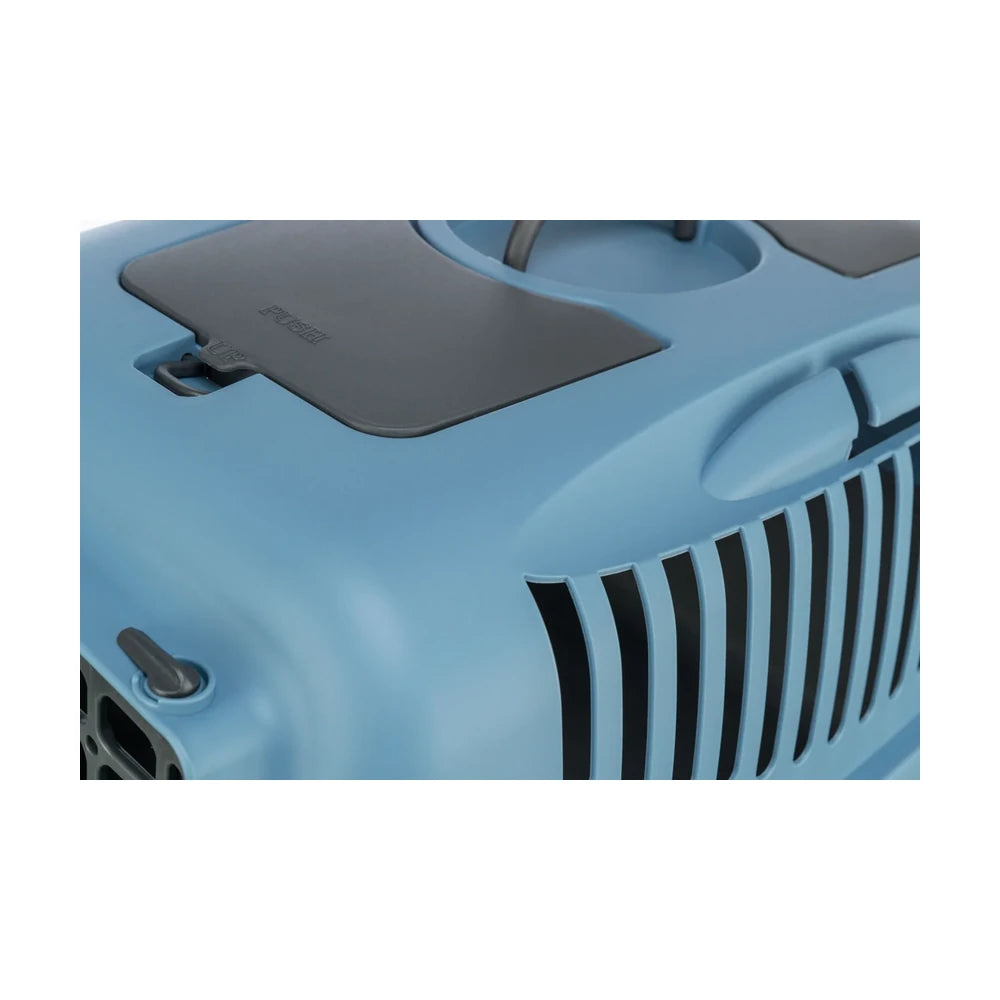 TRIXIE Transportbox Capri 3, S: 40x38x61cm - dunkelgrau/blau