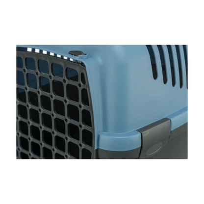 TRIXIE Transportbox Capri 3, S: 40x38x61cm - dunkelgrau/blau