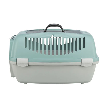 TRIXIE Transportbox Capri 3 Open Top, S: 40x38x61cm - hellgrau/salbei