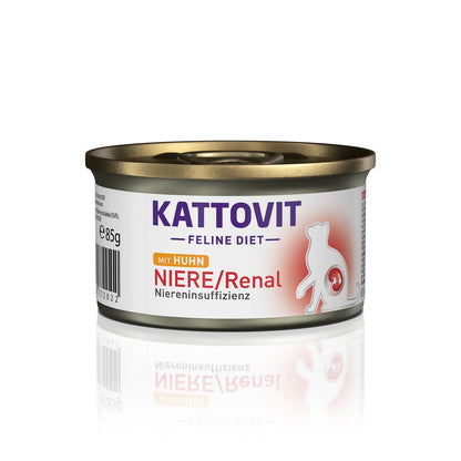 Kattovit Feline Diet Dose Niere/Renal Huhn 85g