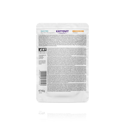Kattovit Feline Diet Pouchbeutel Gastro Huhn + Reis 85g