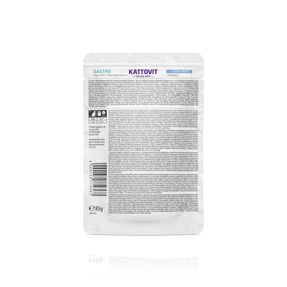 Kattovit Feline Diet Pouchbeutel Gastro Ente + Reis 85g
