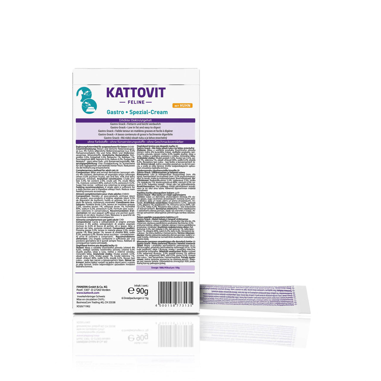 Kattovit Spezial Cream Gastro 6x15g