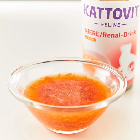 Kattovit Feline Diet Katzengetränk Dose Niere/Renal Huhn Drink 135 ml