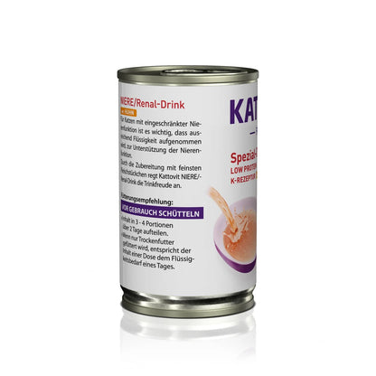 Kattovit Feline Diet Katzengetränk Dose Niere/Renal Huhn Drink 135 ml