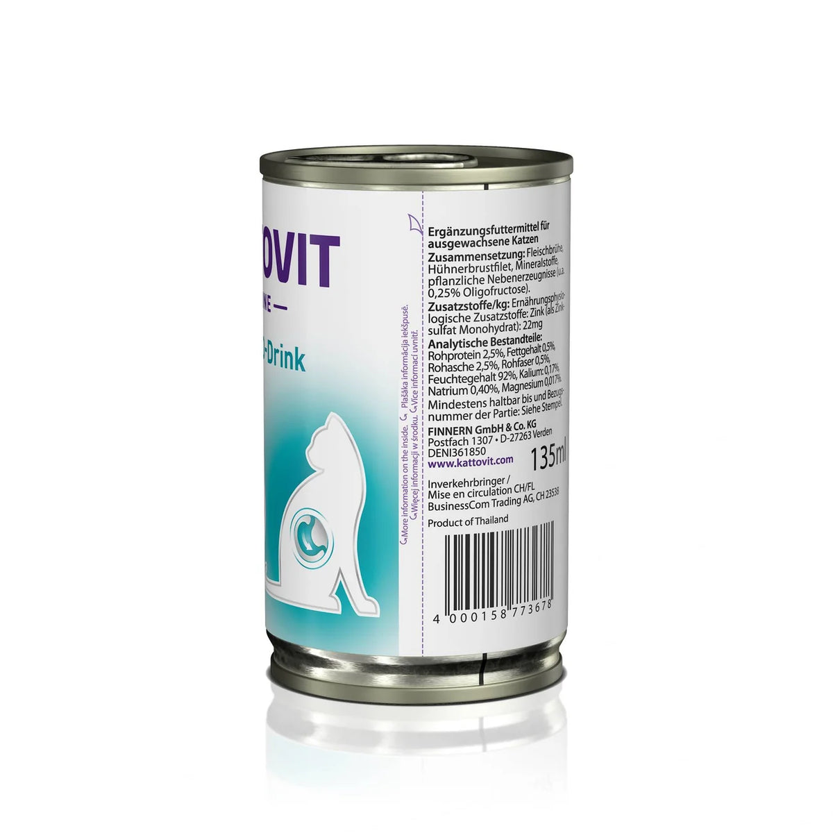 Kattovit Feline Diet Katzengetränk Dose Gastro Drink 135 ml